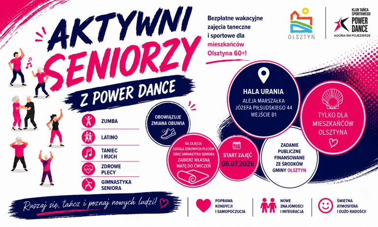 Darmowe zajęcia dla seniorów w Olsztynie: ruszają treningi w Uranii: what residents need to know