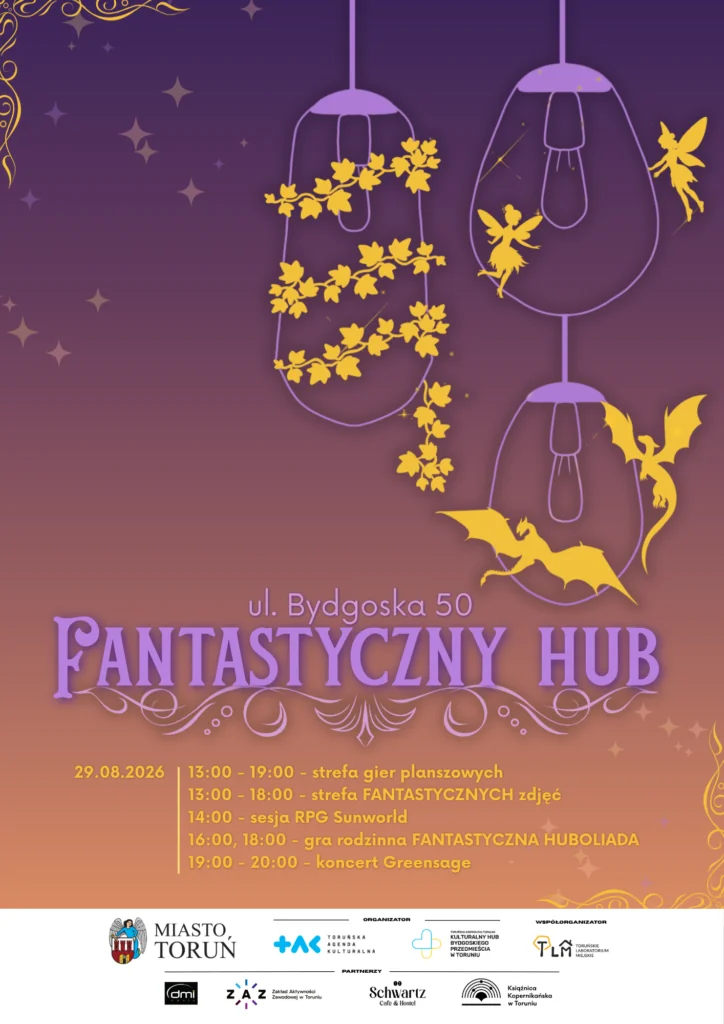 Fantastyczny hub w Toruniu: bezpłatna sobota z RPG