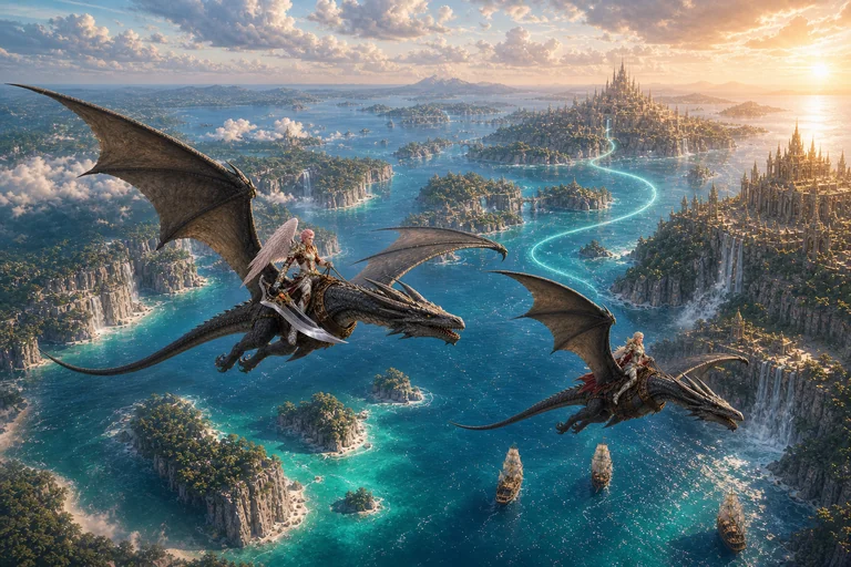 Wizualizacja 2 projektu MMORPG z AI Lineage2AI