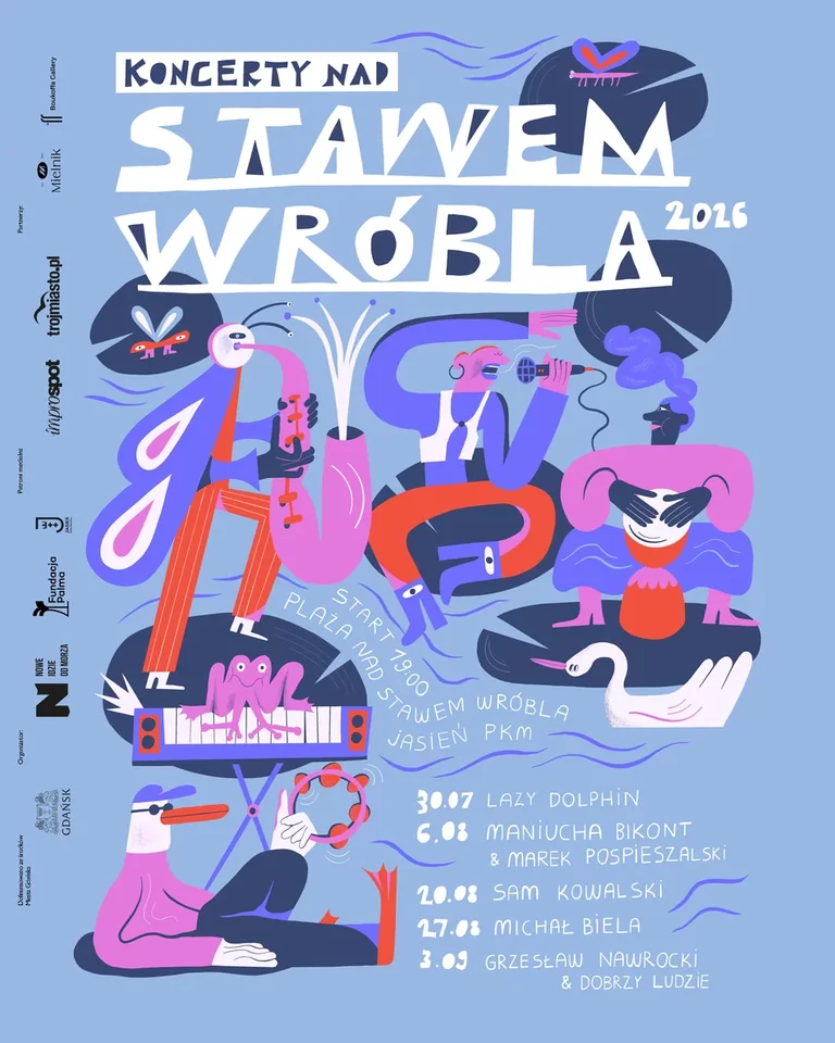 Michał Biela wystąpi nad Stawem Wróbla w Gdańsku: koncert plenerowy