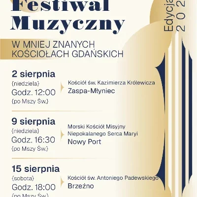 Mozartiana w Gdańsku 16–22 sierpnia. Co będzie bezpłatne?